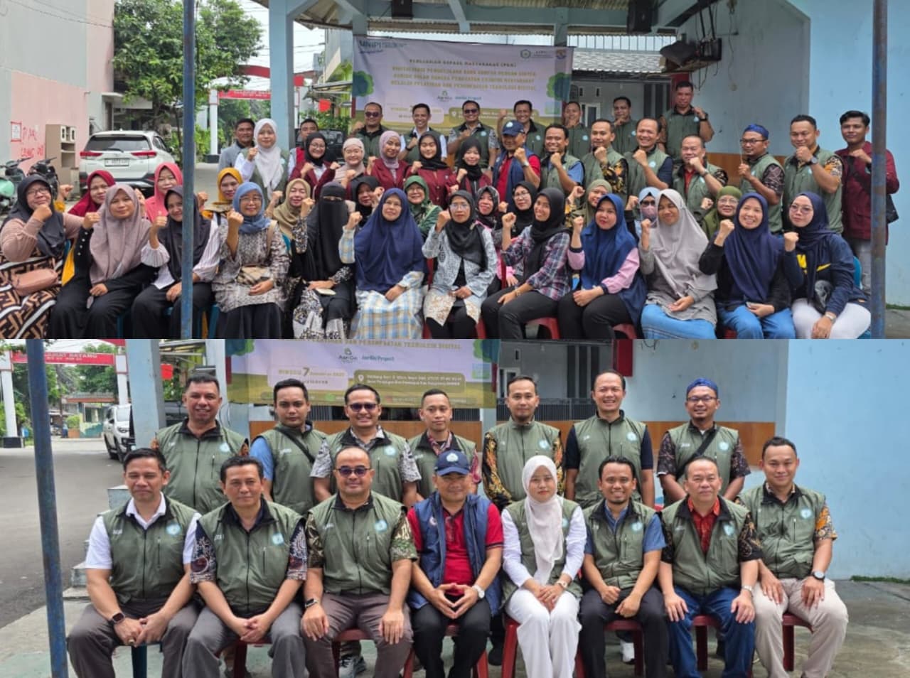 Digitalisasi Pengelolaan Bank Sampah AsriGo PKM (Pengabdian kepada Masyarakat) – Tim UNIPI Kelompok 4 dan Warga Serdang Asri 2