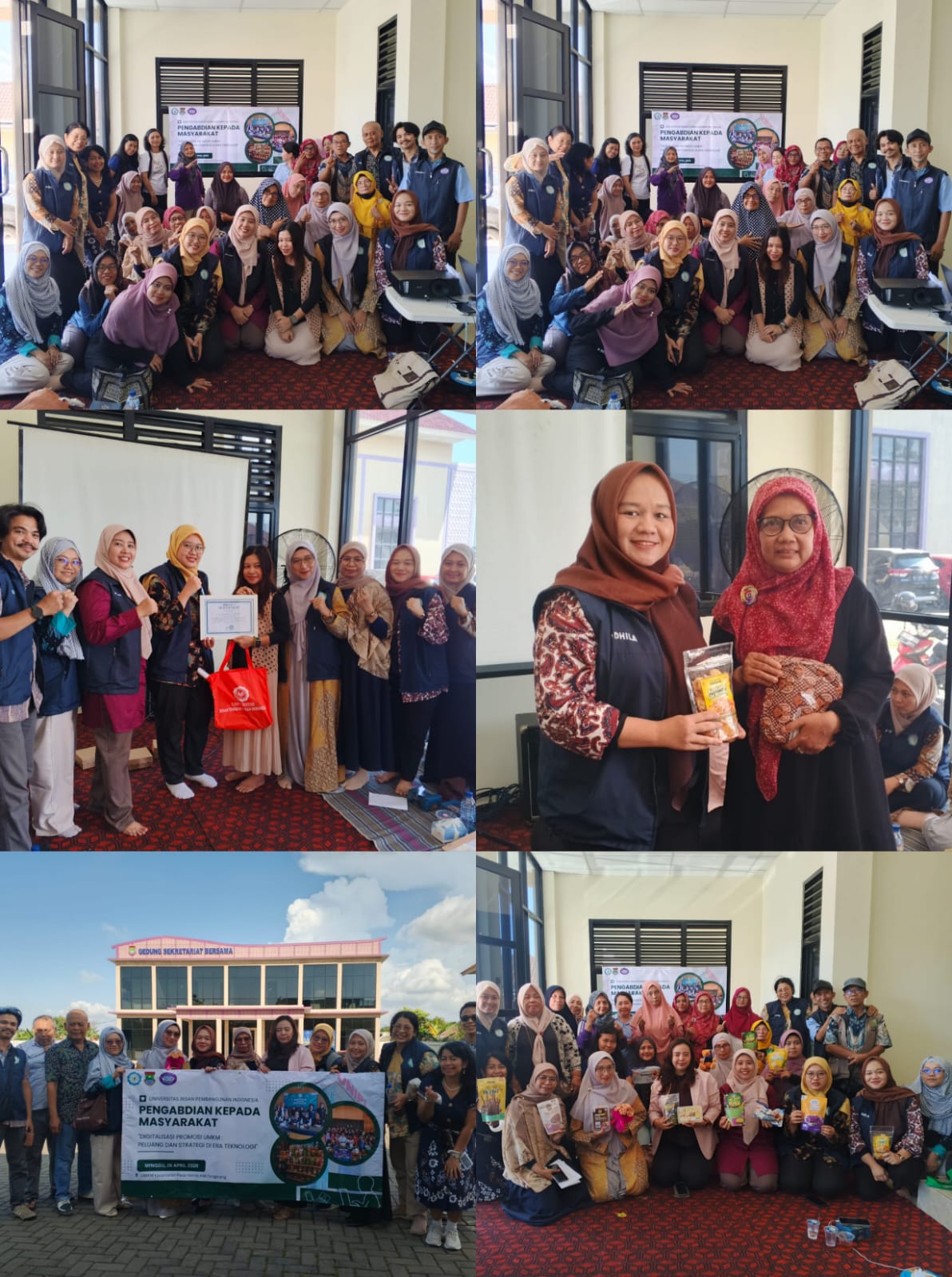 PKM Kelompok 1 UNIPI Berikan Pendampingan Strategi Promosi Digital bagi UMKM Pasar Kemis